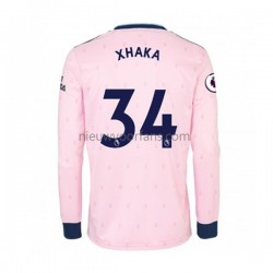 Arsenal Heren Shirt met Bedrukking Granit Xhaka 34 Derde 2022-2023 Lange Mouw