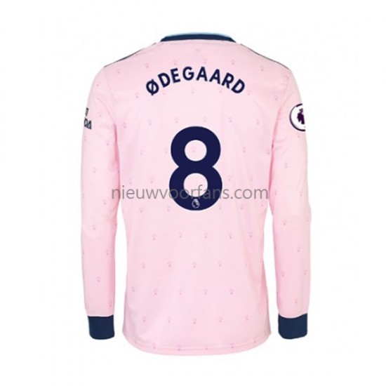 Arsenal Heren Shirt met Bedrukking Martin Odegaard 8 Derde 2022-2023 Lange Mouw