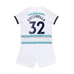 Chelsea Kind Shirt met Bedrukking Cucurella 32 Uit 2022-2023 Korte Mouw