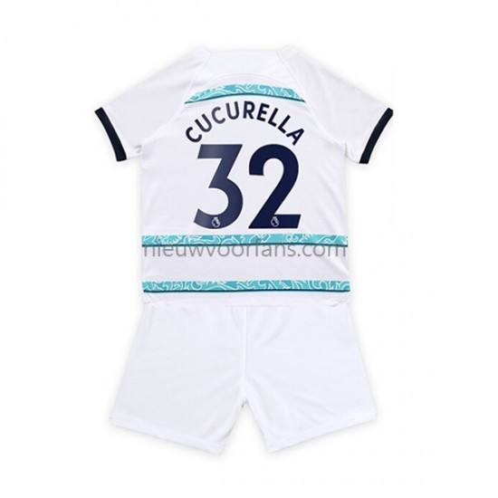 Chelsea Kind Shirt met Bedrukking Cucurella 32 Uit 2022-2023 Korte Mouw