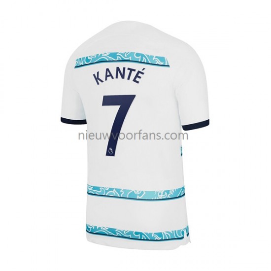 Chelsea Heren Shirt met Bedrukking Kante 7 Uit 2022-2023 Korte Mouw