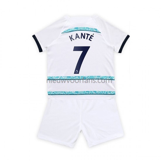 Chelsea Kind Shirt met Bedrukking Kante 7 Uit 2022-2023 Korte Mouw