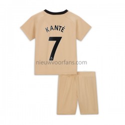 Chelsea Kind Shirt met Bedrukking Kante 7 Derde 2022-2023 Korte Mouw