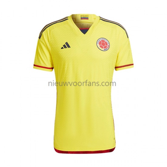 Colombia Heren Shirt met Bedrukking Thuis 2022-2023 Korte Mouw