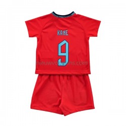 Engeland Kind Shirt met Bedrukking Kane 9 Uit WK 2022 Korte Mouw