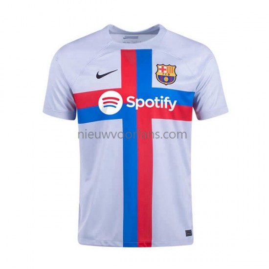 FC Barcelona Heren Shirt met Bedrukking Derde 2022-2023 Korte Mouw
