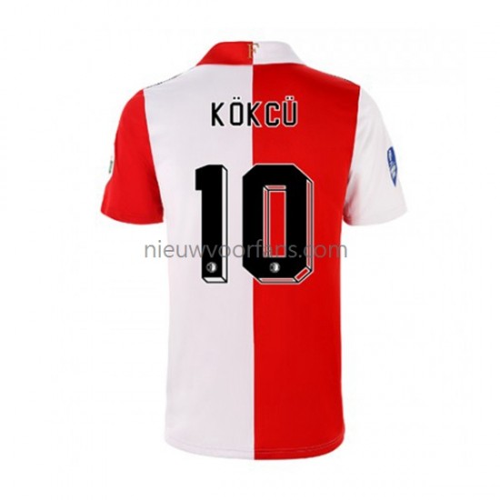 Feyenoord Rotterdam Heren Shirt met Bedrukking Orkun Kokcu 10 Thuis 2022-2023 Korte Mouw