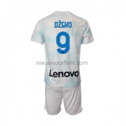 Inter Milan Kind Shirt met Bedrukking Edin Dzeko 9 Uit 2022-2023 Korte Mouw