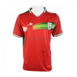 Iran Heren Shirt met Bedrukking Uit WK 2022 Korte Mouw