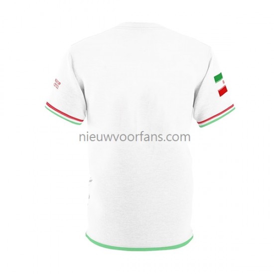 Iran Heren Shirt met Bedrukking Thuis WK 2022 Korte Mouw