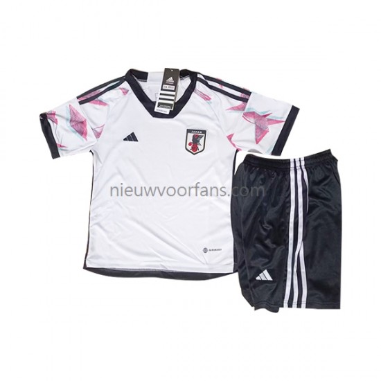 Japan Kind Shirt met Bedrukking Uit WK 2022 Korte Mouw