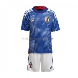 Japan Kind Shirt met Bedrukking Thuis WK 2022 Korte Mouw