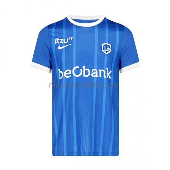 KRC Genk Heren Shirt met Bedrukking Thuis 2022-2023 Korte Mouw