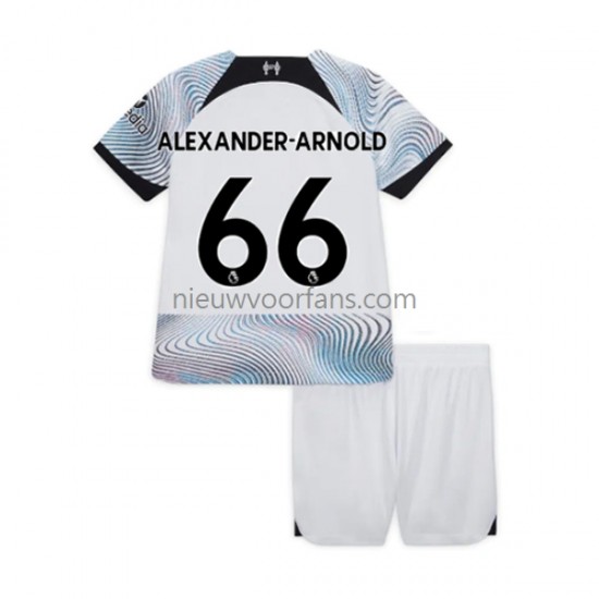 Liverpool Kind Shirt met Bedrukking Alexander-Arnold 66 Uit 2022-2023 Korte Mouw