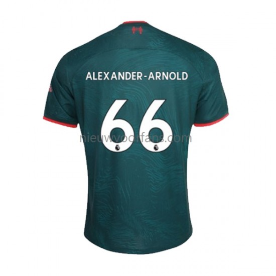 Liverpool Heren Shirt met Bedrukking Alexander-Arnold 66 Derde 2022-2023 Korte Mouw