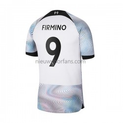 Liverpool Heren Shirt met Bedrukking Firmino 9 Uit 2022-2023 Korte Mouw