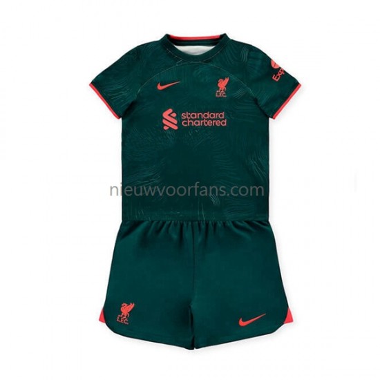 Liverpool Kind Shirt met Bedrukking Derde 2022-2023 Korte Mouw
