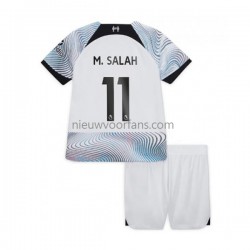 Liverpool Kind Shirt met Bedrukking M.Salah 11 Uit 2022-2023 Korte Mouw