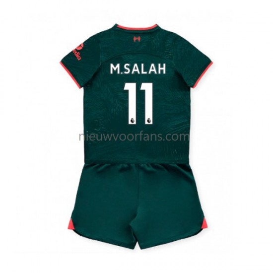 Liverpool Kind Shirt met Bedrukking M.Salah 11 Derde 2022-2023 Korte Mouw