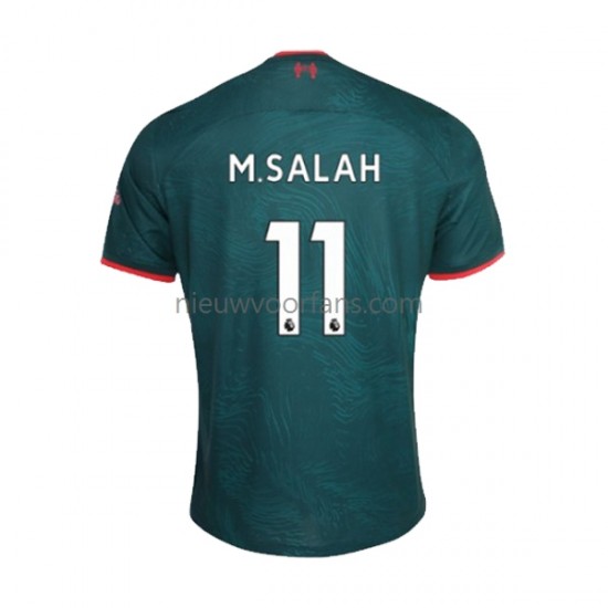 Liverpool Heren Shirt met Bedrukking M.Salah 11 Derde 2022-2023 Korte Mouw