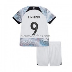 Liverpool Kind Shirt met Bedrukking Roberto Firmino 9 Uit 2022-2023 Korte Mouw