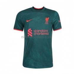 Liverpool Heren Shirt met Bedrukking Derde 2022-2023 Korte Mouw