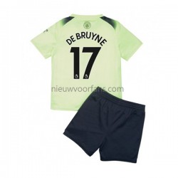 Manchester City Kind Shirt met Bedrukking De Bruyne 17 Derde 2022-2023 Korte Mouw