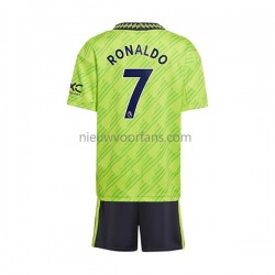 Manchester United Kind Shirt met Bedrukking Cristiano Ronaldo 7 Derde 2022-2023 Korte Mouw