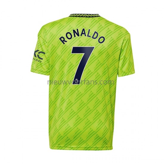 Manchester United Heren Shirt met Bedrukking Cristiano Ronaldo Derde 2022-2023 Korte Mouw