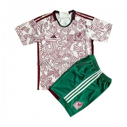 Mexico Kind Shirt met Bedrukking Uit WK 2022 Korte Mouw
