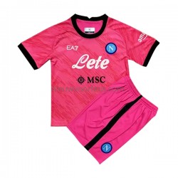 Napoli Kind Shirt met Bedrukking Doelman Thuis 2022-2023 Korte Mouw