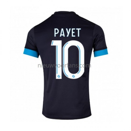 Olympique Marseille Heren Shirt met Bedrukking Dimitri Payet 10 Uit 2022-2023 Korte Mouw