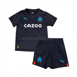 Olympique Marseille Kind Shirt met Bedrukking Uit 2022-2023 Korte Mouw