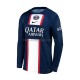 Paris Saint-Germain Heren Shirt met Bedrukking Thuis 2022-2023 Lange Mouw