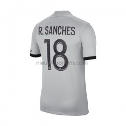 Paris Saint-Germain Heren Shirt met Bedrukking R.Sanches 18 Uit 2022-2023 Korte Mouw