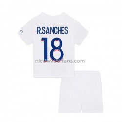 Paris Saint-Germain Kind Shirt met Bedrukking R.Sanches 18 Derde 2022-2023 Korte Mouw