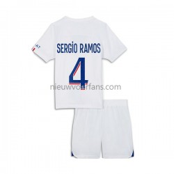Paris Saint-Germain Kind Shirt met Bedrukking Sergio Ramos 4 Derde 2022-2023 Korte Mouw