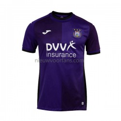 RSC Anderlecht Heren Shirt met Bedrukking Thuis 2022-2023 Korte Mouw