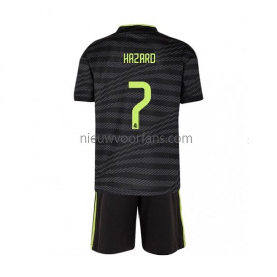 Real Madrid Kind Shirt met Bedrukking Eden Hazard 7 Derde 2022-2023 Korte Mouw