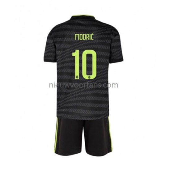Real Madrid Kind Shirt met Bedrukking Modrić 10 Derde 2022-2023 Korte Mouw