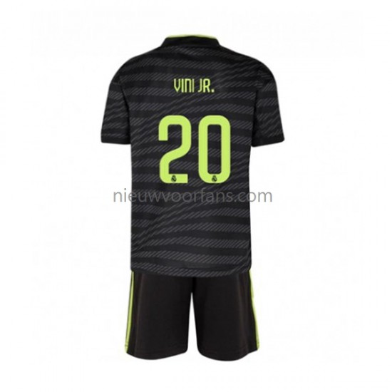 Real Madrid Kind Shirt met Bedrukking Vinicius Junior 20 Derde 2022-2023 Korte Mouw