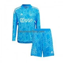 AFC Ajax Kind Shirt met Bedrukking Doelman Thuis 2022-2023 Lange Mouw