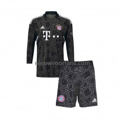 FC Bayern München Kind Shirt met Bedrukking Doelman Uit 2022-2023 Lange Mouw
