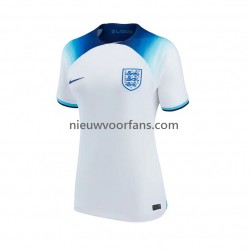 Engeland Dames Shirt met Bedrukking Thuis WK 2022 Korte Mouw