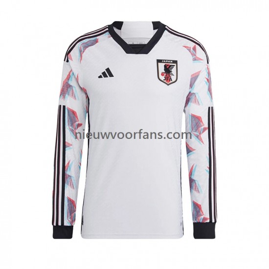 Japan Heren Shirt met Bedrukking Uit WK 2022 Lange Mouw
