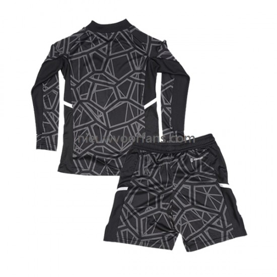 Leicester City Kind Shirt met Bedrukking Doelman Thuis 2022-2023 Lange Mouw