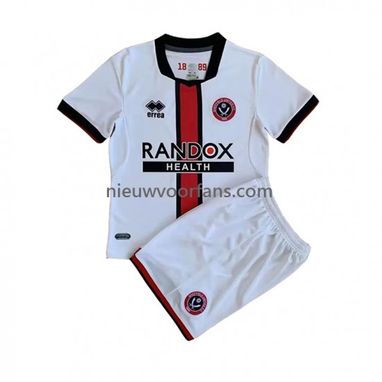 Sheffield United Kind Shirt met Bedrukking Uit 2022-2023 Korte Mouw