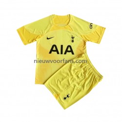 Tottenham Hotspur Kind Shirt met Bedrukking Doelman Thuis 2022-2023 Korte Mouw