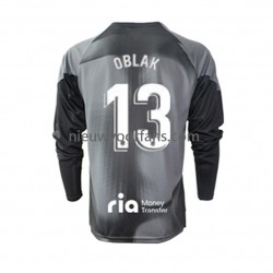 Atlético Madrid Heren Shirt met Bedrukking Doelman Jan Oblak 13 Uit 2022-2023 Lange Mouw