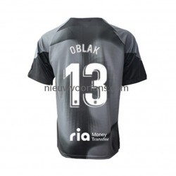 Atlético Madrid Heren Shirt met Bedrukking Doelman Jan Oblak 13 Uit 2022-2023 Korte Mouw